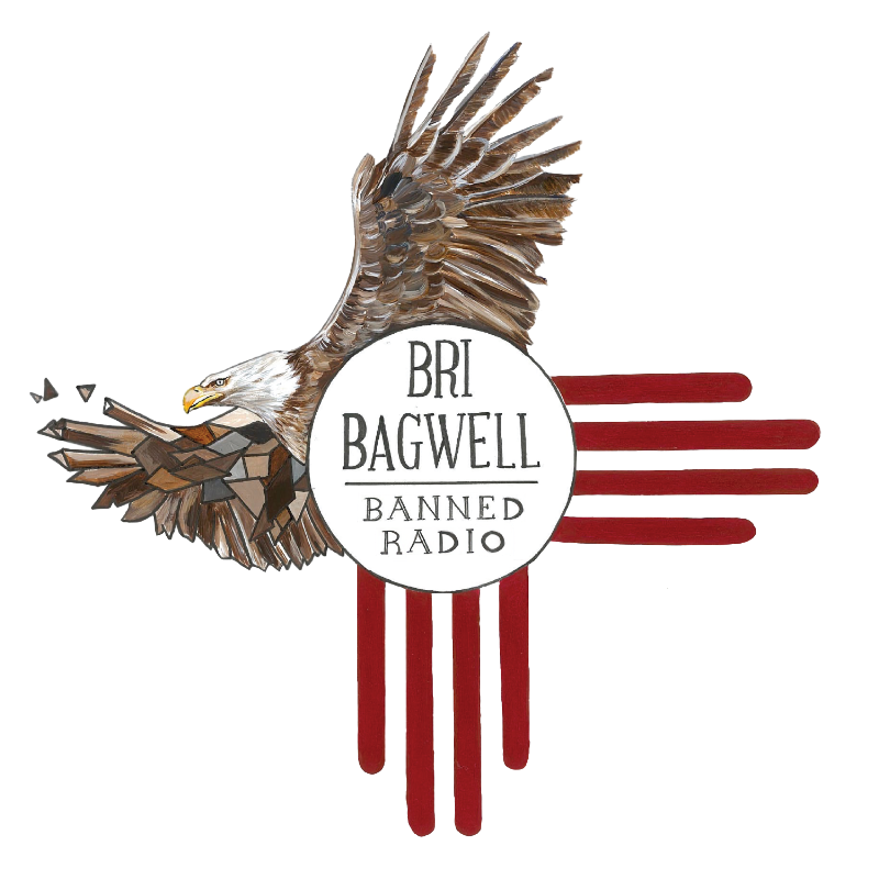 Bri Bagwell's Banned Radio Station Logo